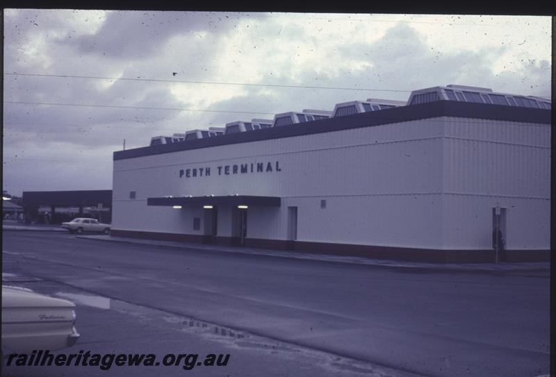 T01460
East Perth Terminal, temporary building, East Perth
