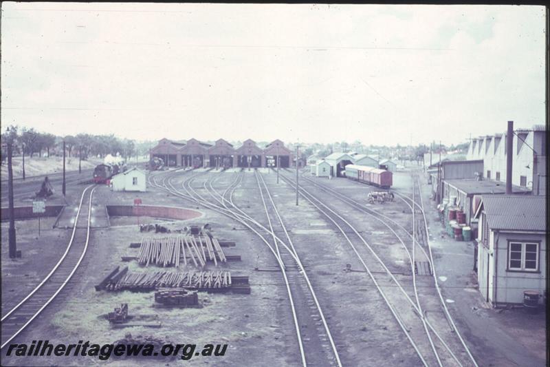T01827
East Perth Loco Depot, general view north from the Summer Street footbridge
