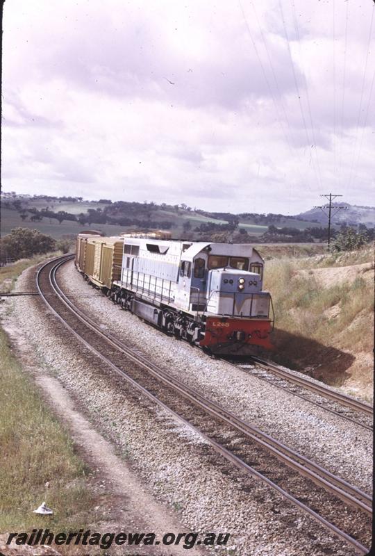 T02687
L class 268, entering Windmill Hill Cutting, Avon Valley Line, freight train
