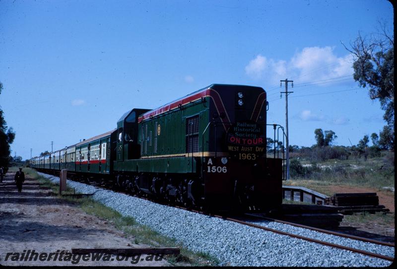 T03726
A class 1506, station, Kwinana, ARHS tour train to Jarrahdale
