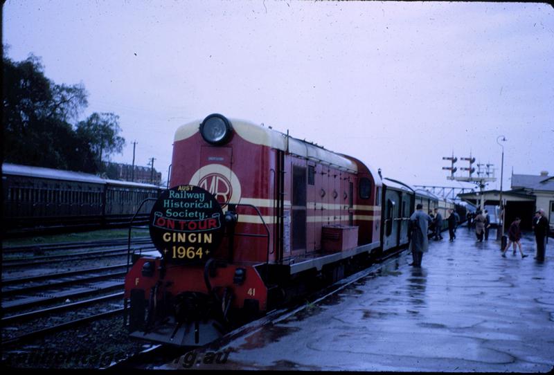 T03732
MRWA F class 41, Midland Station, ARHS tour train to Gingin
