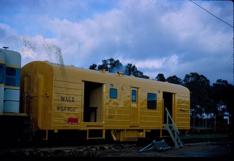 T03762
Standard Gauge Project, WBA class 802, Upper Swan, inspection train
