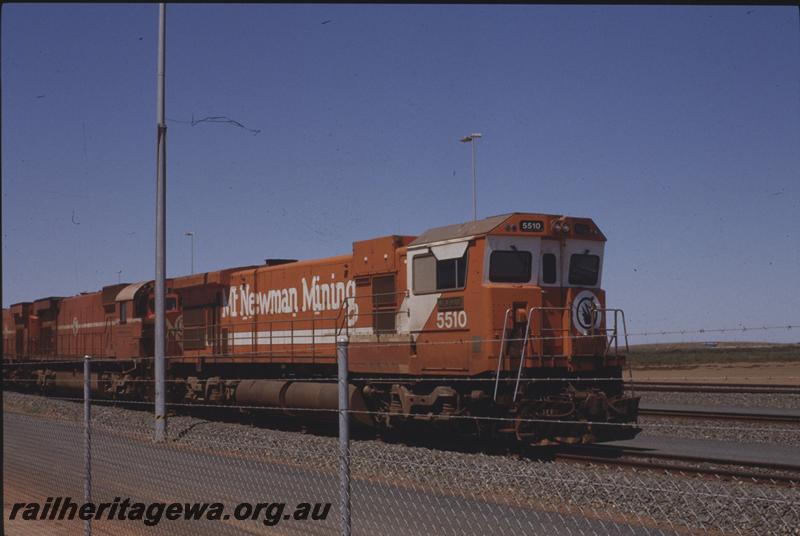 T04076
Mount Newman Mining GE loco CM36-7M class 5510 