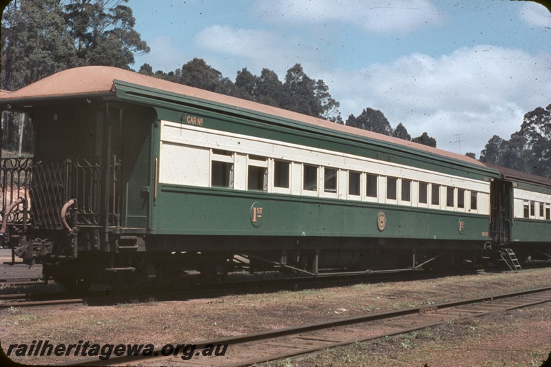 T04690
AQ first class sleeping car pictured in the South West of the State. 
