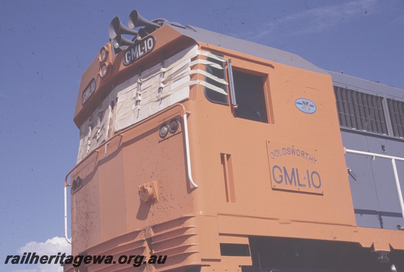 T04828
Goldsworthy Mining (GML) GML 10 class - cab

