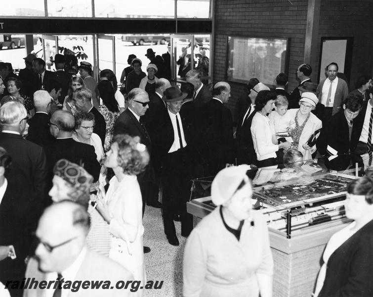 P00153
Guests gathered in the foyer of the new Midland Terminal for the opening ceremony
