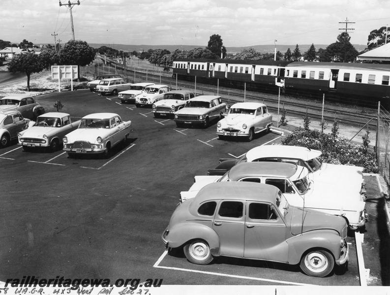 P00176
ADG class, ADG class, ADA class railcar set, Bassendean, publicity photo showing 