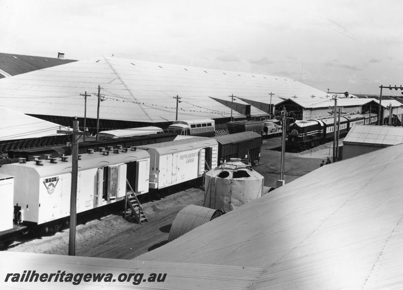 P00199
Rolling stock on display at the Geraldton 