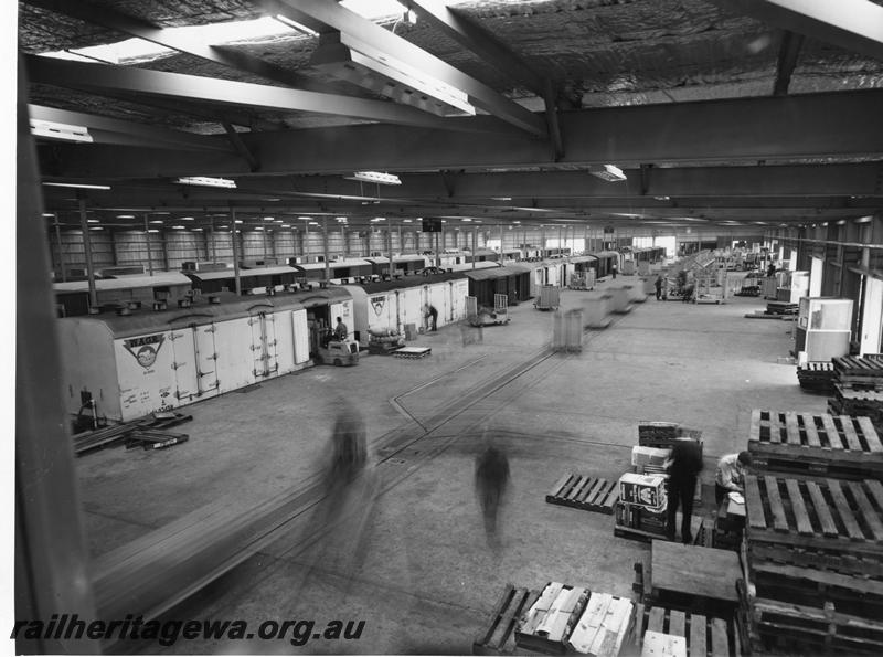 P00216
Kewdale Out Goods shed, elevated internal view
