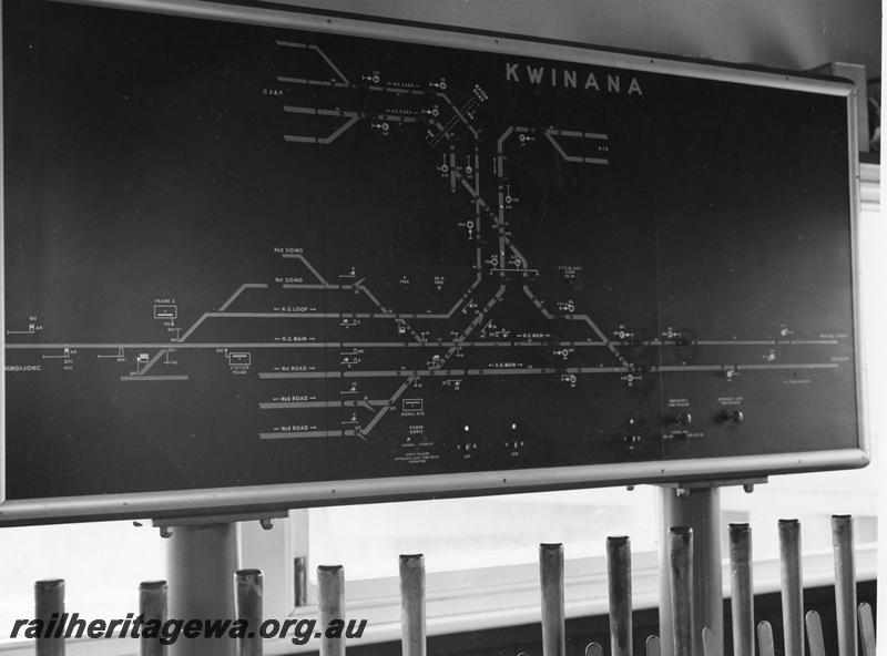 P00364
Kwinana Signal box signal control panel
