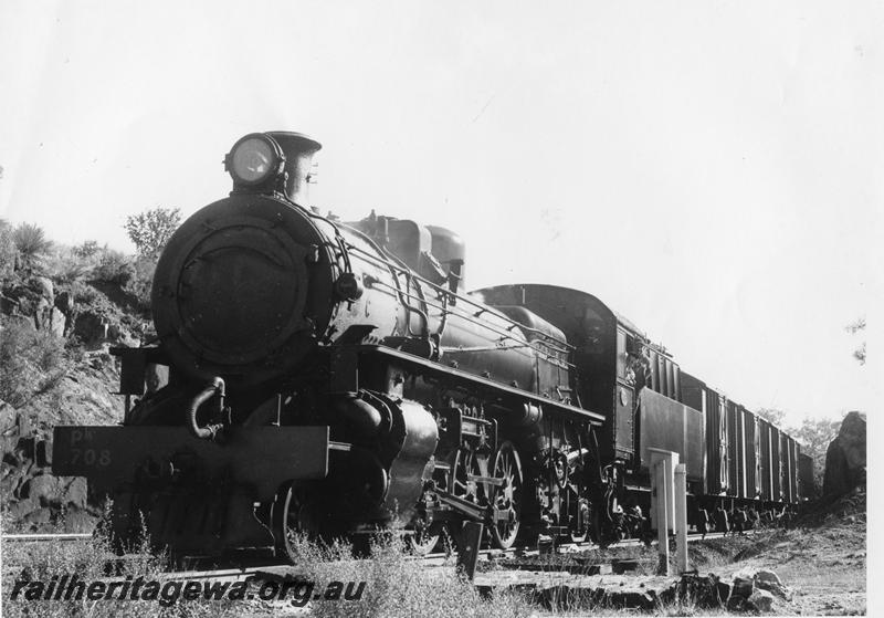 P00559
PM class 708 in all black livery, ER line, front and side view, goods train, 
