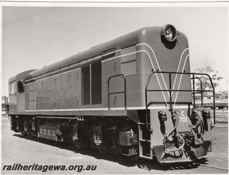 P00605
C class 1701, as new, side and front view. (scanned print located in MC1B2G)
