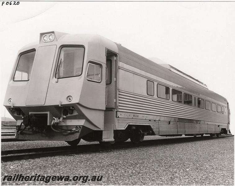 P00620
Prospector trailer WCE class 921, when new before paint and/or lettering applied.
