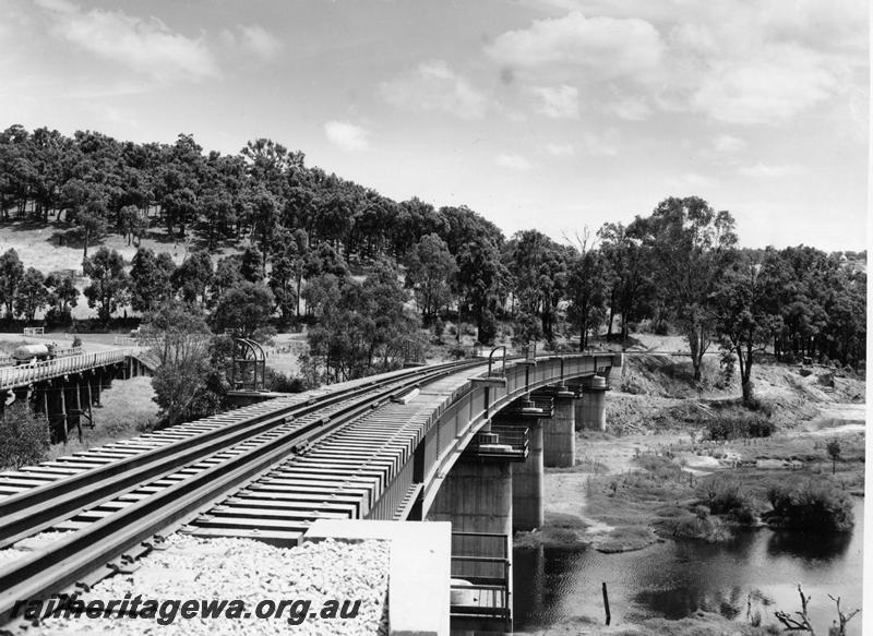 P00757
Steel girder bridge, Bridgetown, PP line, when new
