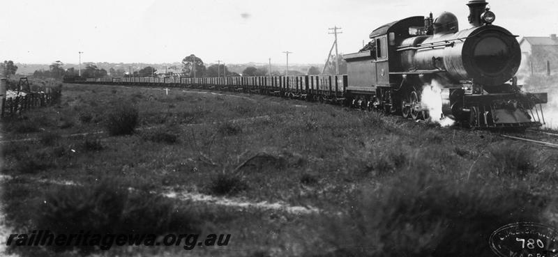 P00778
F class, Bayswater curve, goods train
