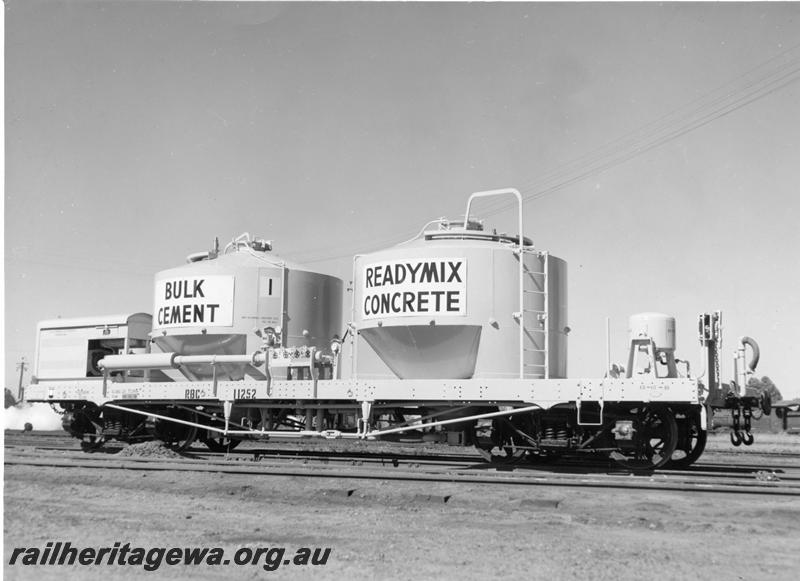 P00828
RBC class 11252 bulk cement wagon lettered 