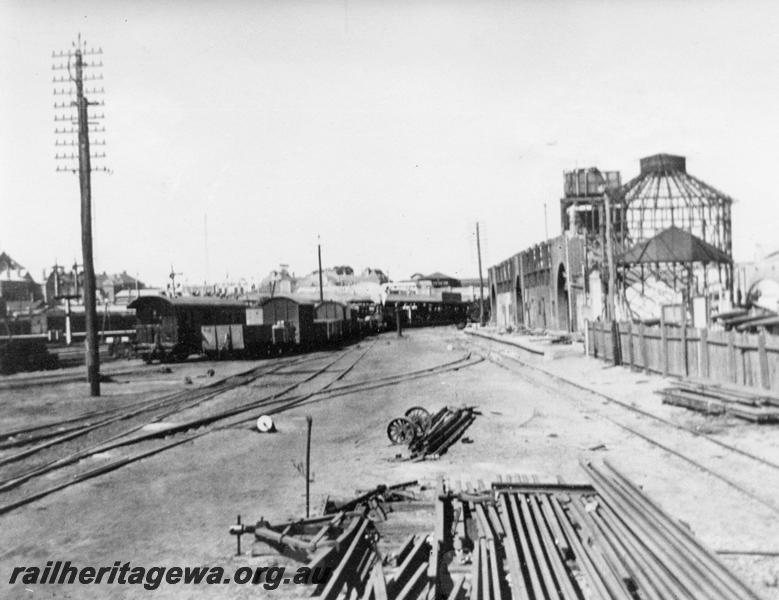 P00835
Goods yard, Perth, general view
