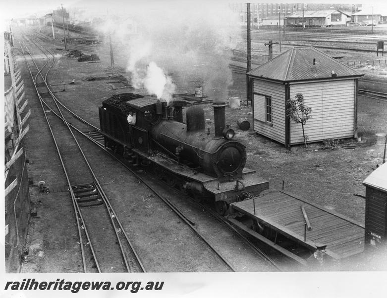 P00866
G class 118, shunters float, goods yard, Fremantle, shunting
