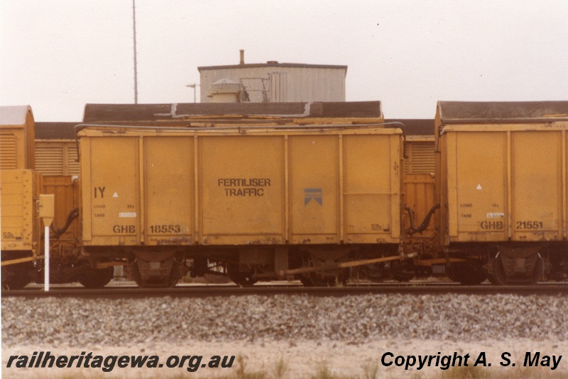 P01173
GHB class 18553 4 wheeled open wagon, marked 