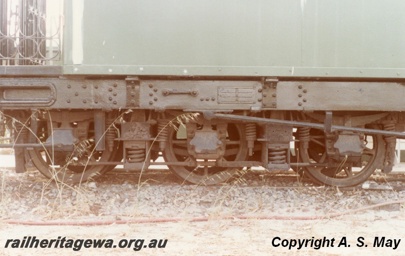 P01264
AQS class 294 carriage bogie detail, Bassendean, ER line.
