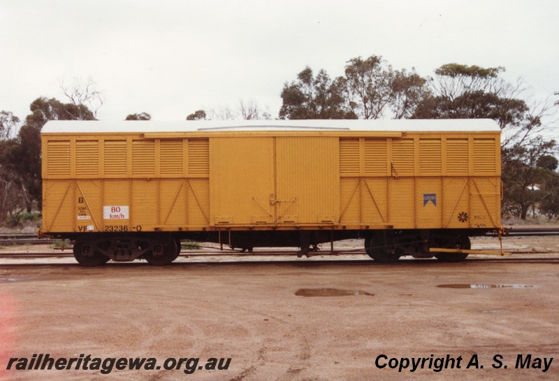 P01364
VF class 23236-Q, Narrogin, GSR line, side view.
