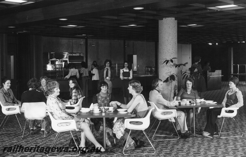 P01536
Westrail Centre, interior view, refreshment area
