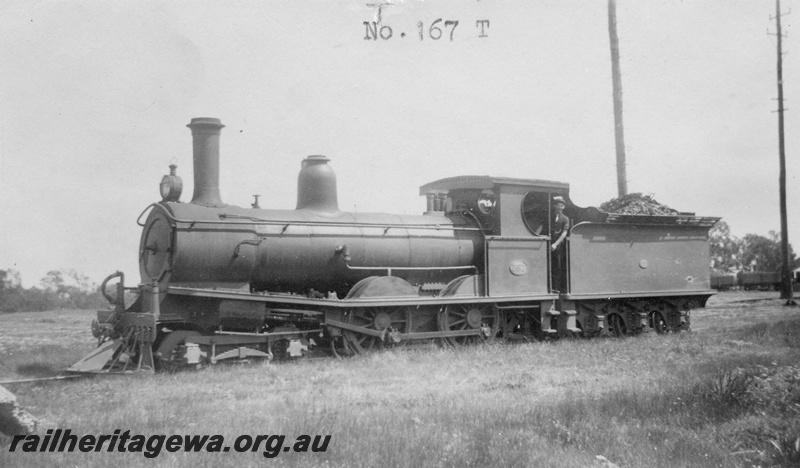 P01657
T class 167, Midland Junction, ER line, front and side view, c1926.
