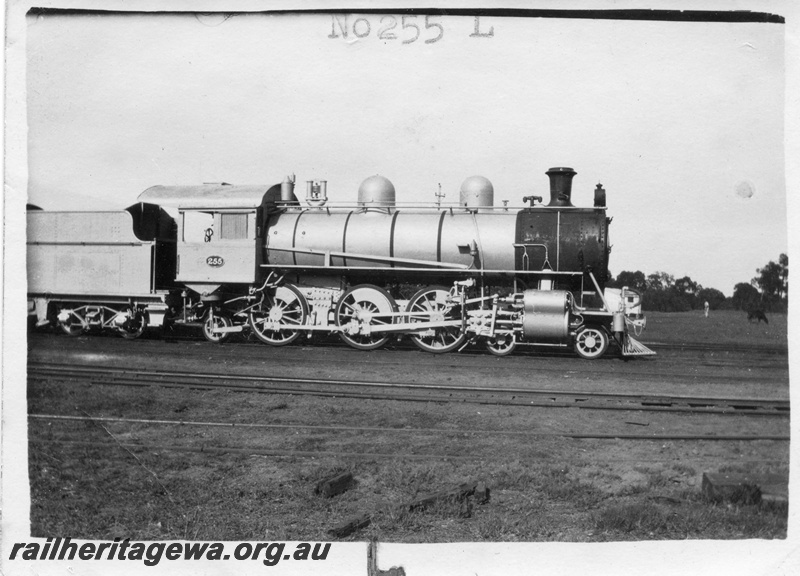 P01672
L class 255 loco, side view.
