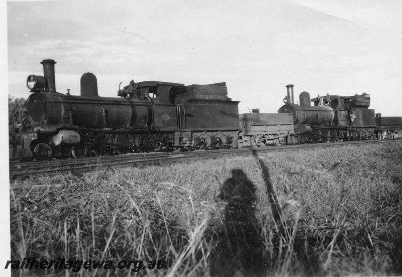 P01742
Ex WAGR G class locos on NAR, Adelaide River.
