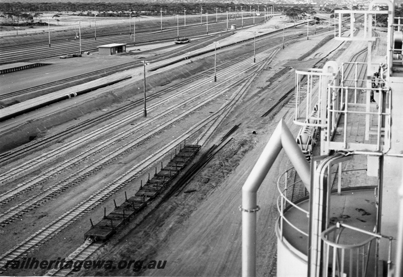 P01767
Marshalling yard, Kalgoorlie, EGR line, elevated view
