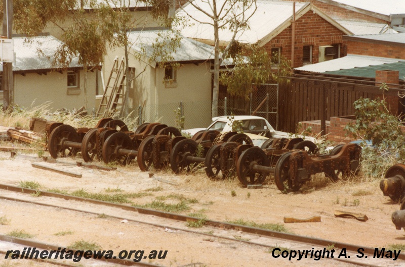 P01819
Fox bogies for RA class open wagons.
