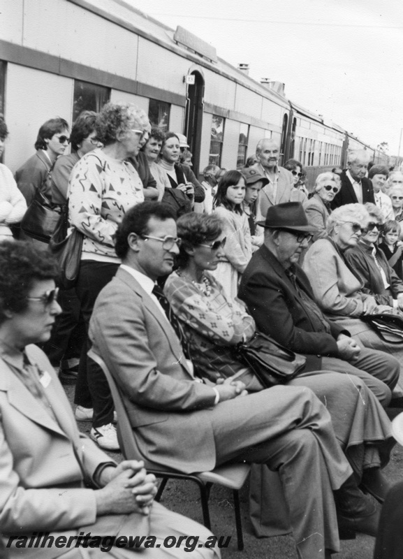 P01856
ARHS president Mr. Nicholas Pusenjak seated in the gathering for the Beverley Centenary celebrations
