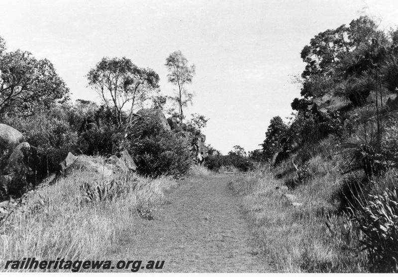 P01879
Abandoned trackbed at the location of the 