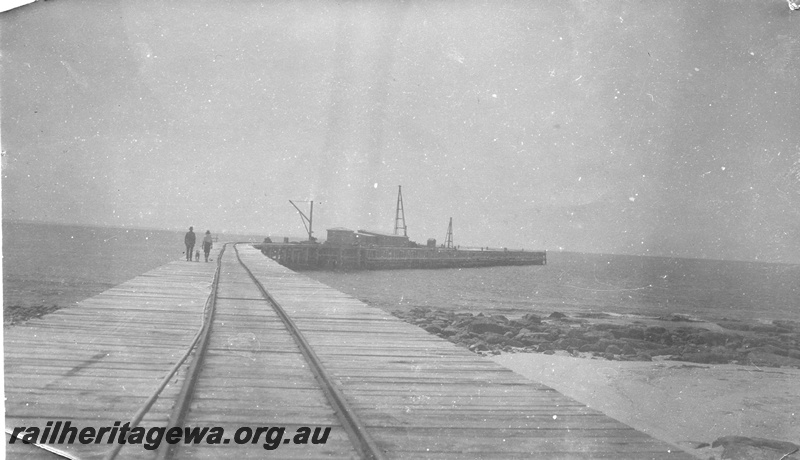 P01967
Jetty, Flinders Bay, BB line, view along the jetty
