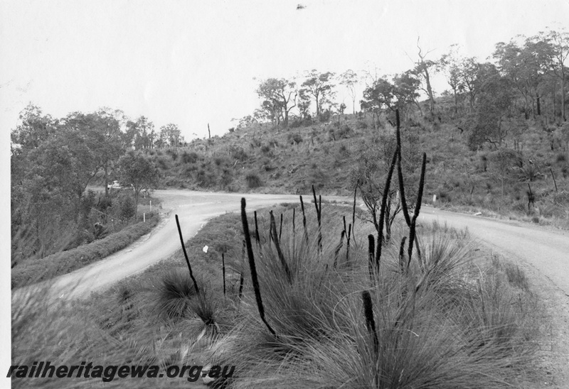 P02247
Zig zag on the UDRR after the tracks had been removed, view shows where a zig and a zag met
