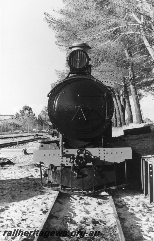 P02257
YX class 86, Rail Transport Museum, front view, platform under construction.
