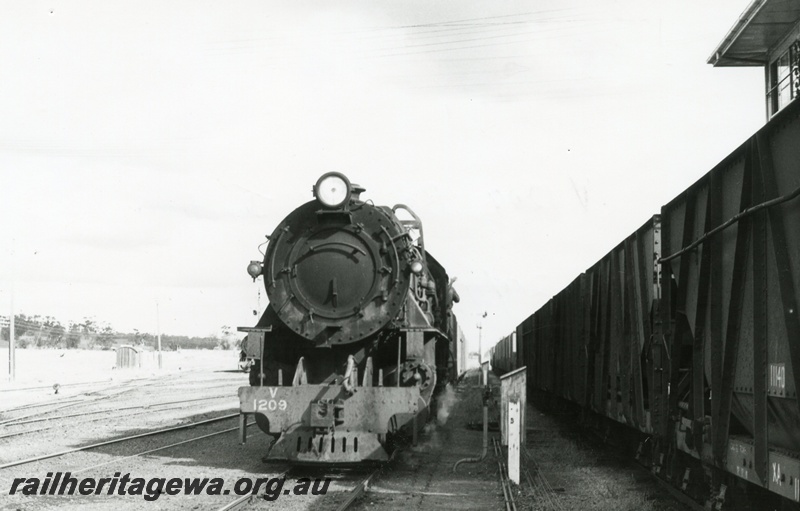 P02299
V class 1209, Brunswick Junction yard, head on view.
