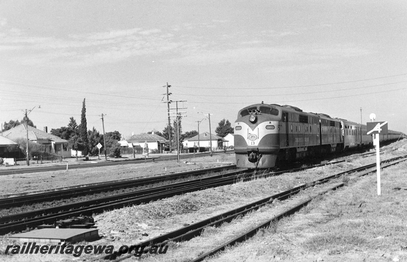 P02437
2 of 3 views of Commonwealth Railways (CR) GM class 13, Commonwealth Railways (CR) GM class 24, Bayswater, on 