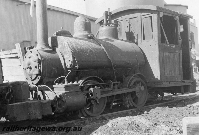 P02473
PWD loco Kia Ora, Bunbury, front and side view
