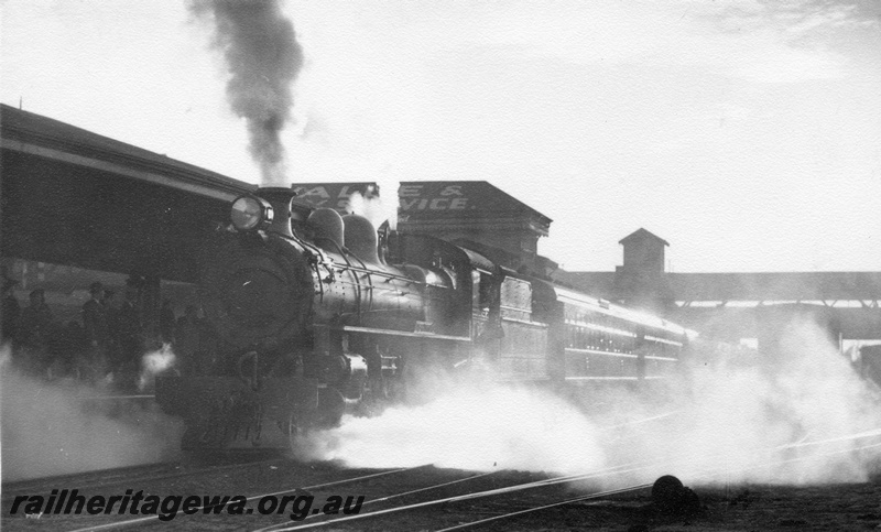 P02540
PR class steam locomotive on the new 