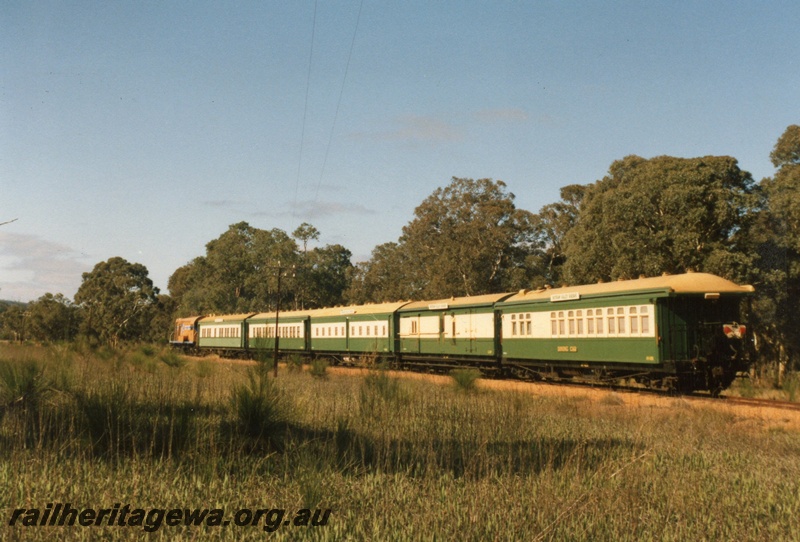 P02572
English Electric DE class F43 diesel locomotive hauling AQL class 290 