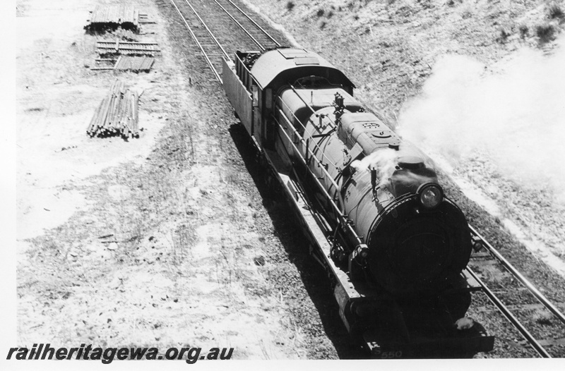 P02639
S class 550, West Leederville, running tender first
