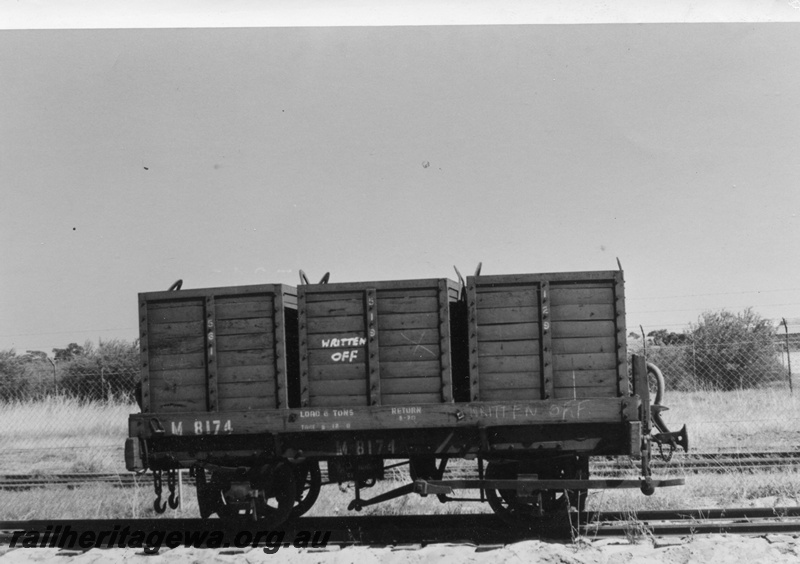 P02792
M class 8174 coal box wagon, Rail Transport Museum, side view
