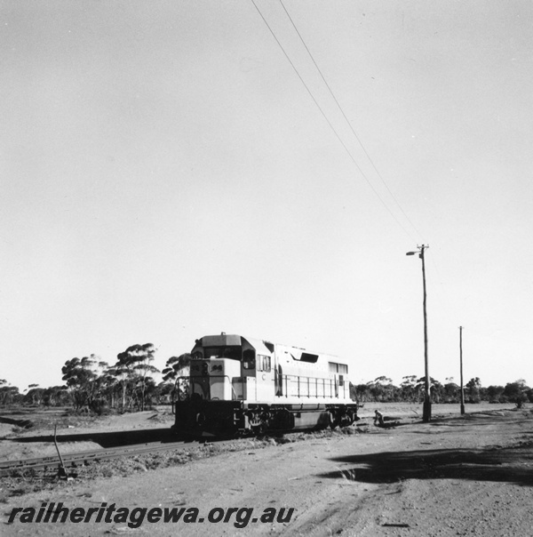 P03128
L class 253, Kalgoorlie, EGR line, front and side view
