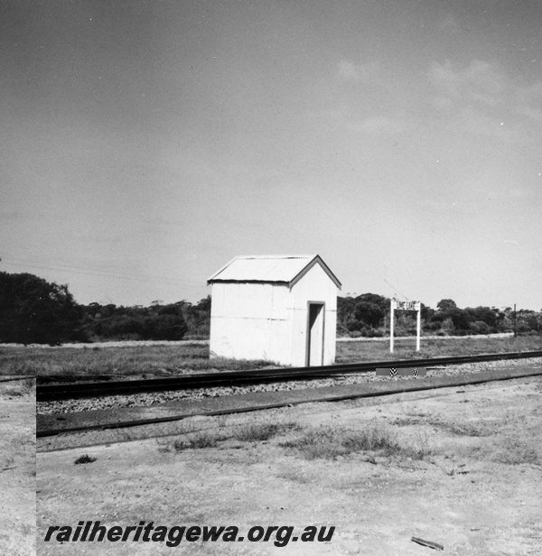 P03141
Lime Lake station, GSR line, waiting shed
