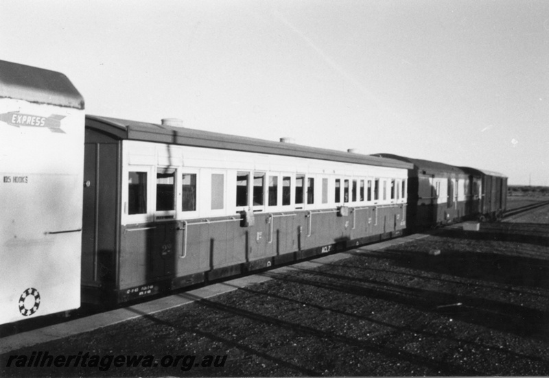 P03287
ACL class 7 at Malcolm, KL line, on the once weekly goods train to Leonora
