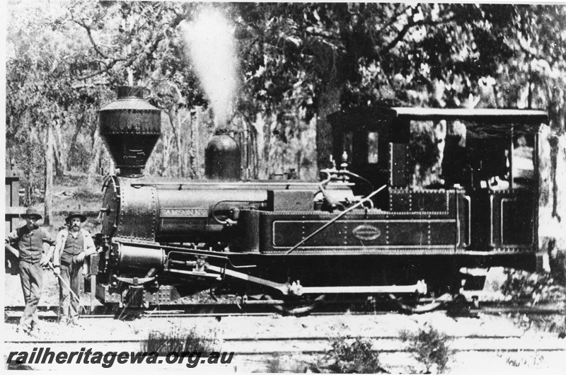 P03401
The Jarrahdale Jarrah Forests and Railways Ltd.'s 