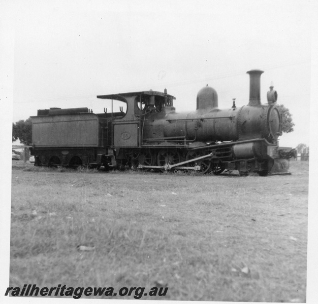 P03437
A class 15 steam locomotive, preserved, Bunbury.
