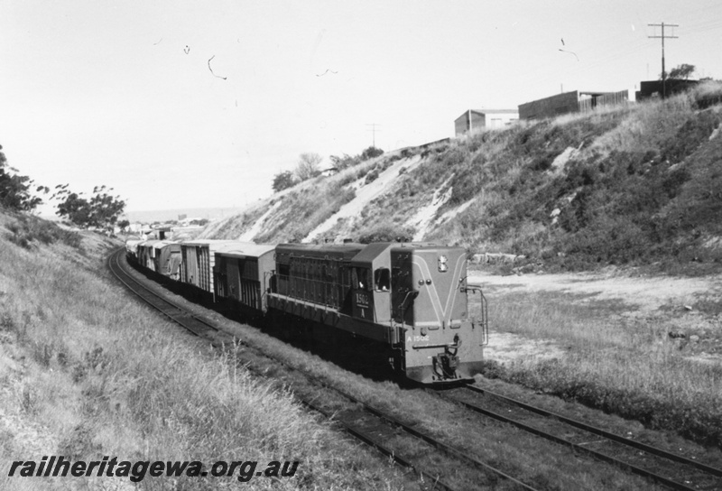 P03480
A class 1502, on No. 852 Goods bound for Leighton, West Leederville
