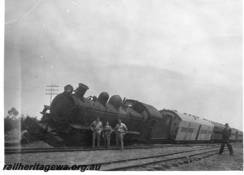 P03505
Derailment at Noongaar, PR class 142 